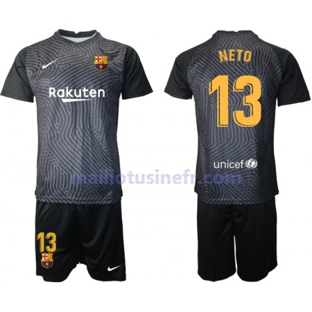 Maillot de Foot FC Barcelone Norberto Neto 13 Gardien 2020-21 V004 - Enfant Maillot de Foot FC Barcelone Norberto Neto 13 Gardien 2020-21 V004 - Enfant